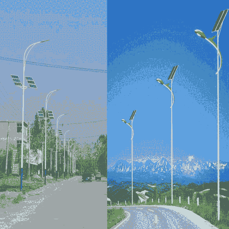 河北邯鄲6米太陽能路燈 價格實(shí)惠 支持來圖定制