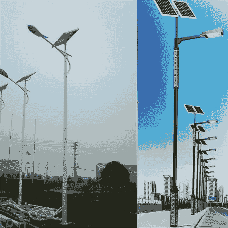 太陽(yáng)能庭院燈廠 高桿燈 市電LED路燈廠家直銷